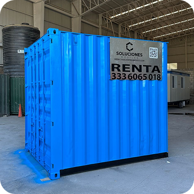 Bodega móvil de CV Soluciones Móviles